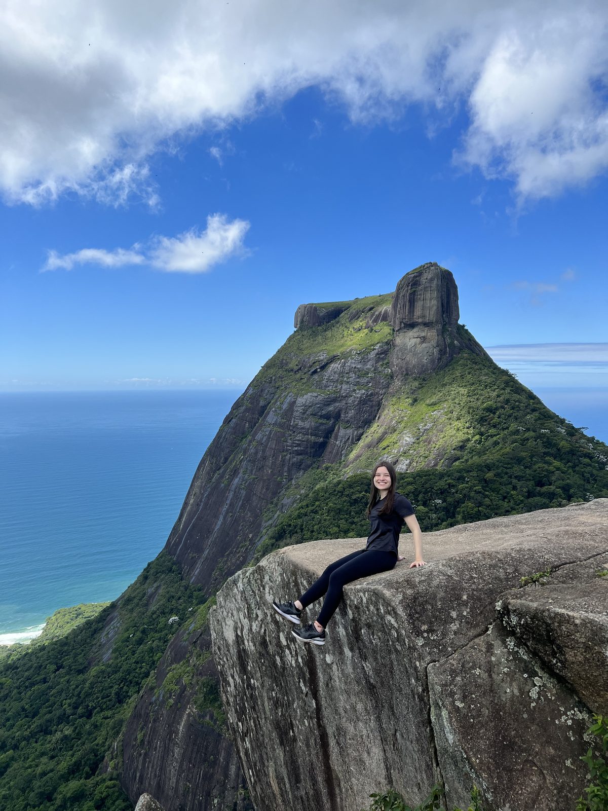 Panorama da Pedra Bonita com vista para a Pedra da Gávea