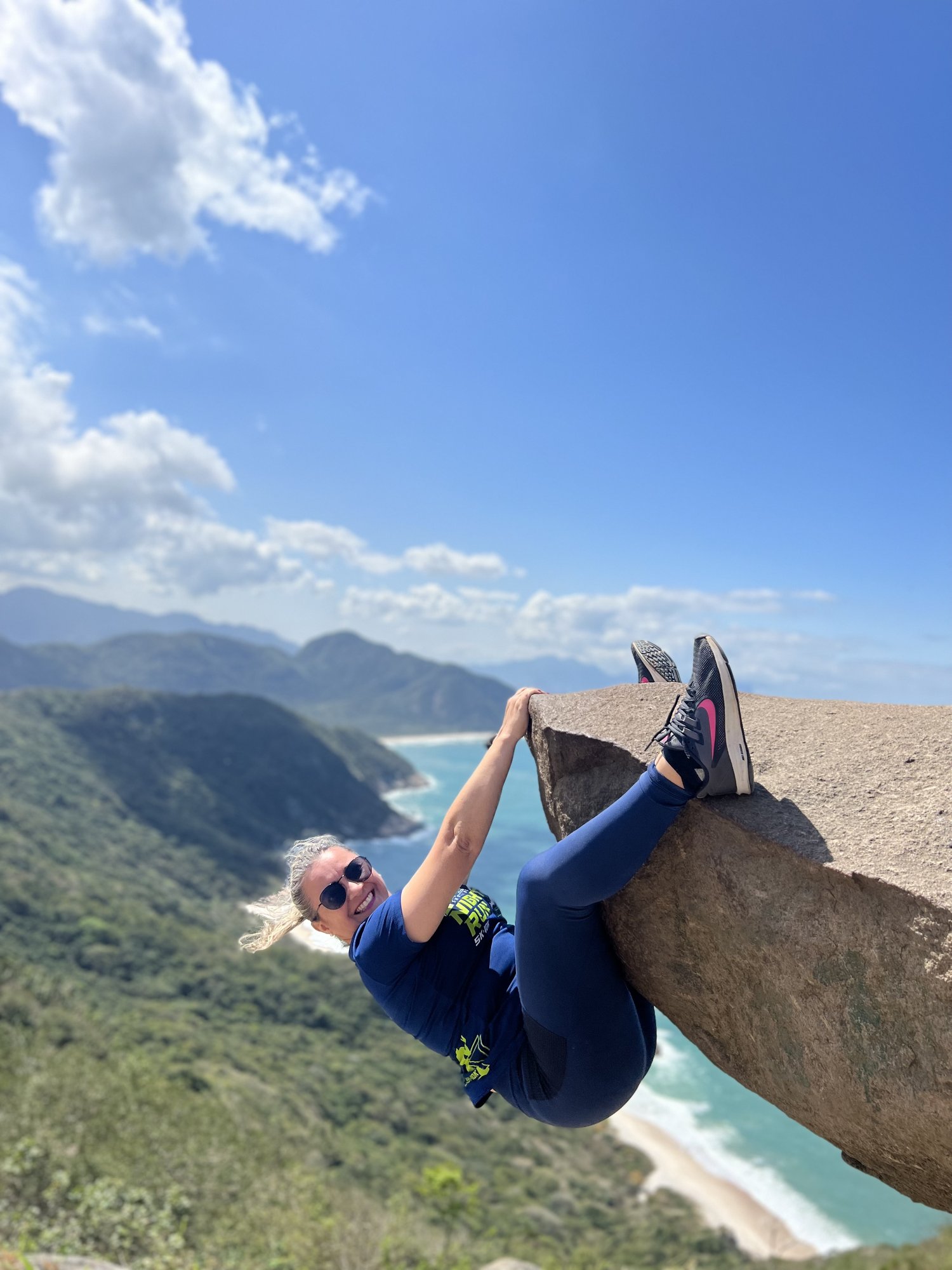 Vista panorâmica das praias selvagens da zona oeste do Rio de Janeiro